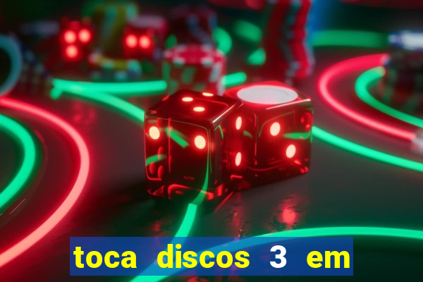 toca discos 3 em 1 antigo