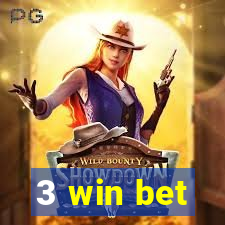 3 win bet