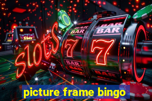 picture frame bingo