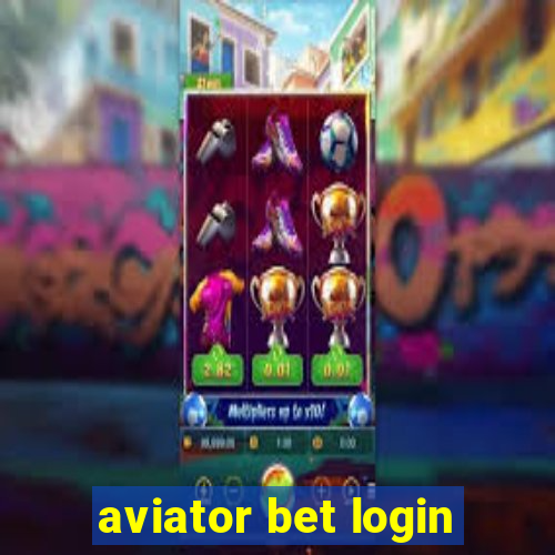 aviator bet login