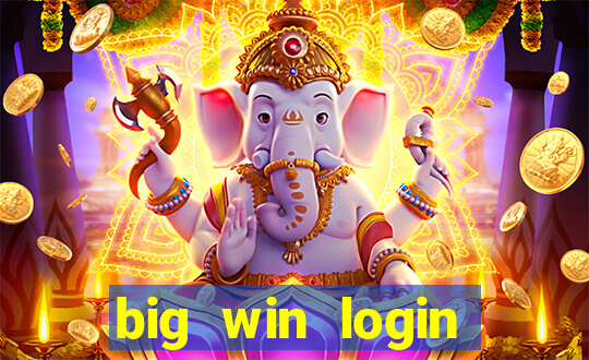 big win login verde download