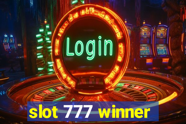 slot 777 winner