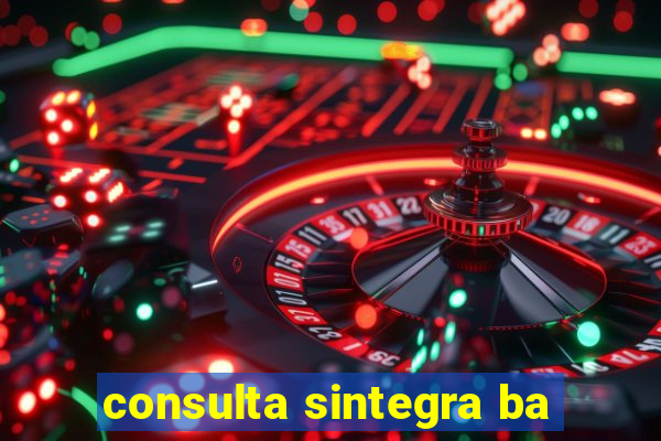 consulta sintegra ba