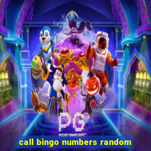 call bingo numbers random