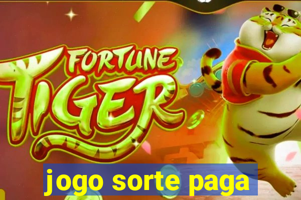 jogo sorte paga