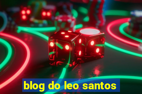 blog do leo santos