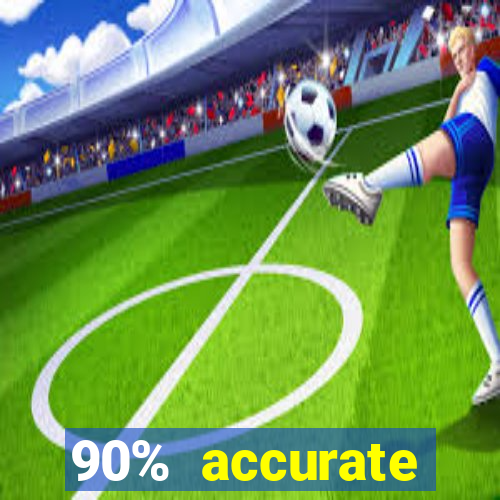 90% accurate football predictions