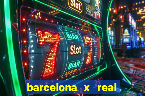 barcelona x real madrid ao vivo futemax