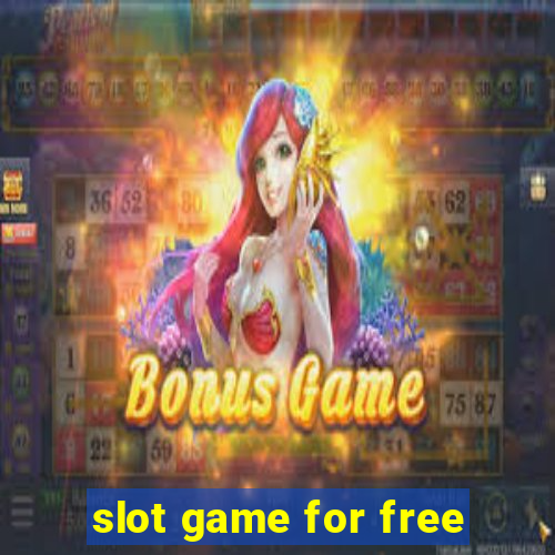 slot game for free