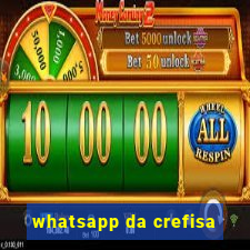 whatsapp da crefisa