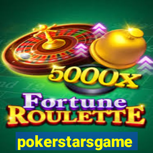 pokerstarsgame