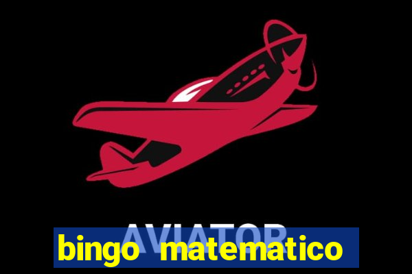 bingo matematico para ensino medio