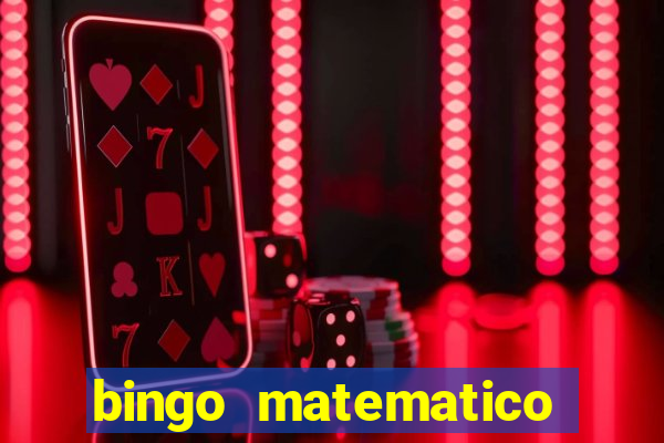 bingo matematico para ensino medio