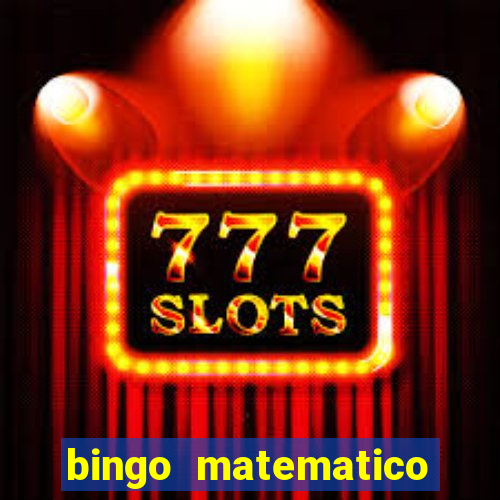 bingo matematico para ensino medio