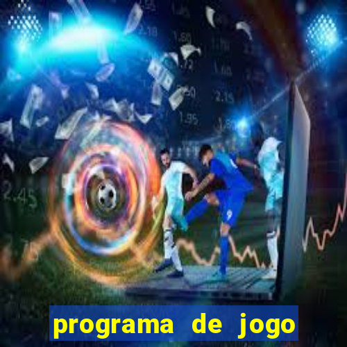 programa de jogo de futebol