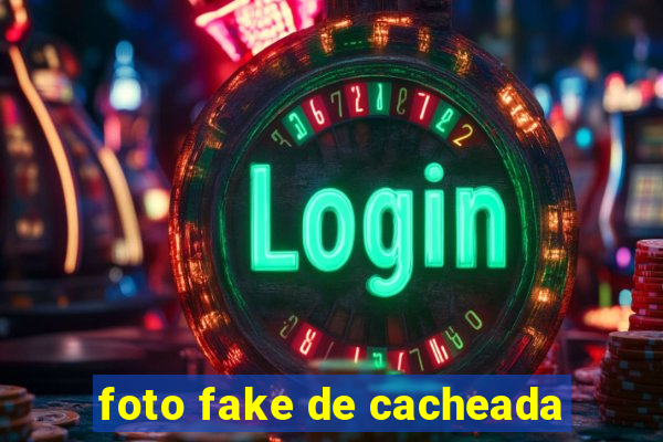 foto fake de cacheada