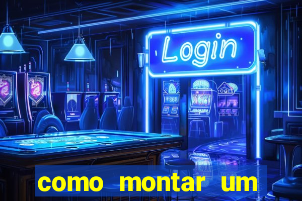 como montar um site de apostas