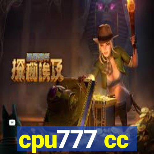 cpu777 cc