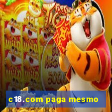 c18.com paga mesmo