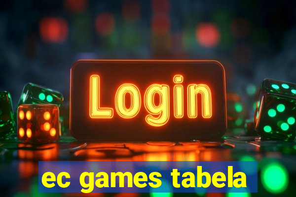 ec games tabela