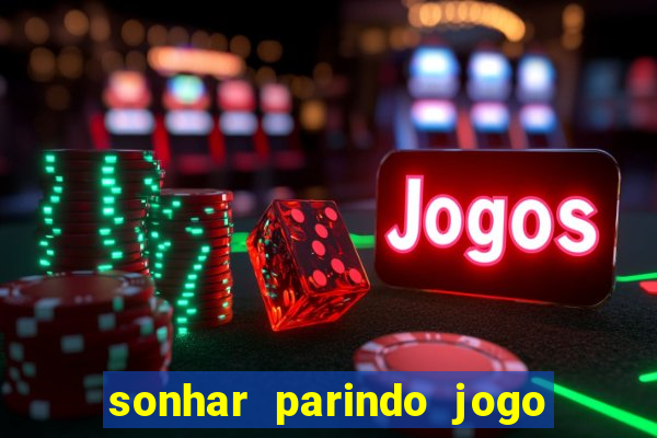 sonhar parindo jogo do bicho