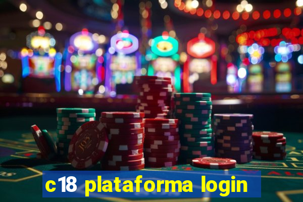 c18 plataforma login