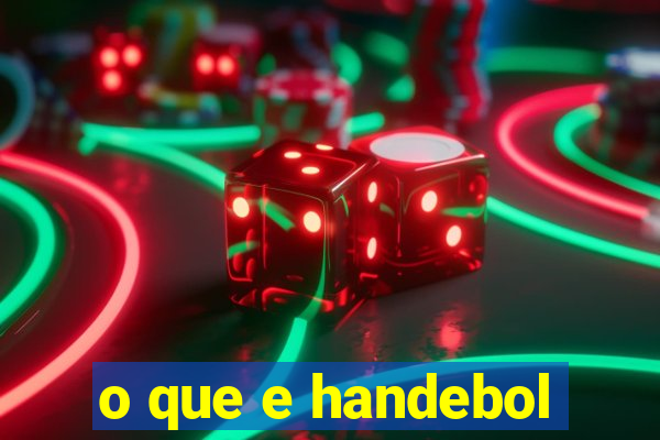 o que e handebol