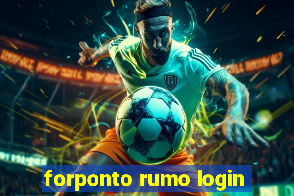 forponto rumo login