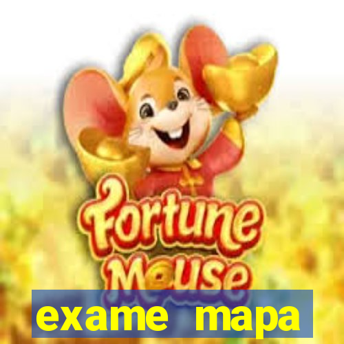 exame mapa apertando muito