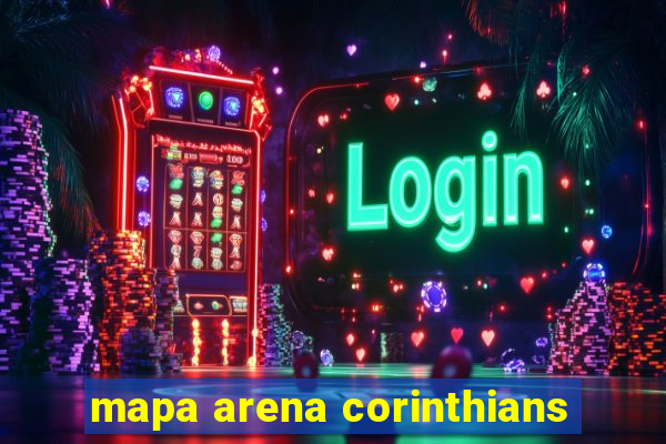 mapa arena corinthians