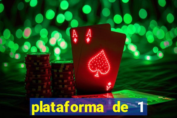 plataforma de 1 real fortune tiger