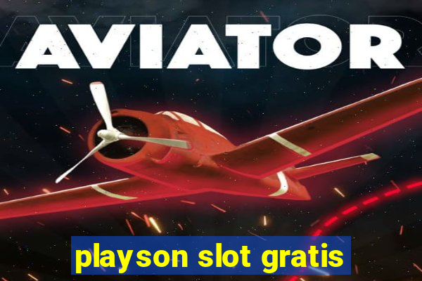 playson slot gratis