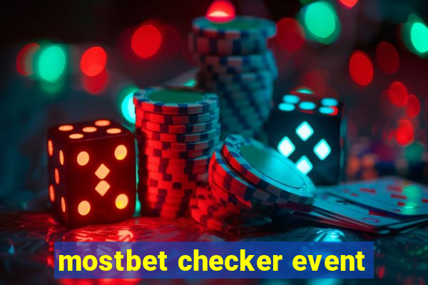 mostbet checker event