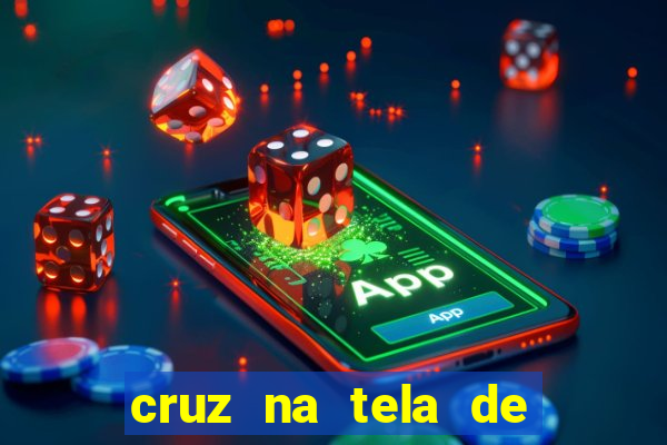 cruz na tela de cruz das