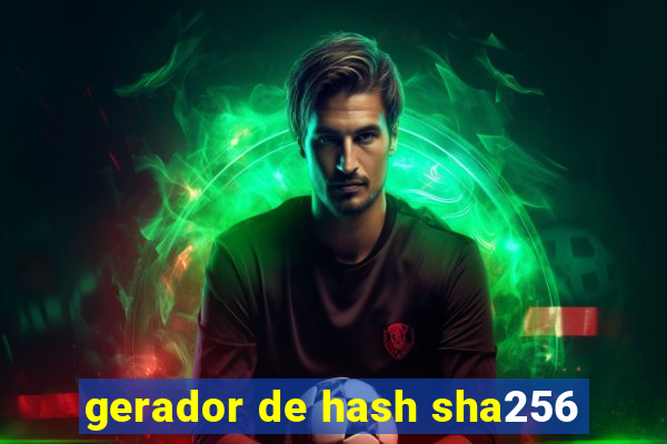 gerador de hash sha256