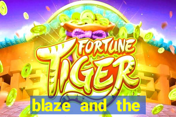 blaze and the monster machines logo font