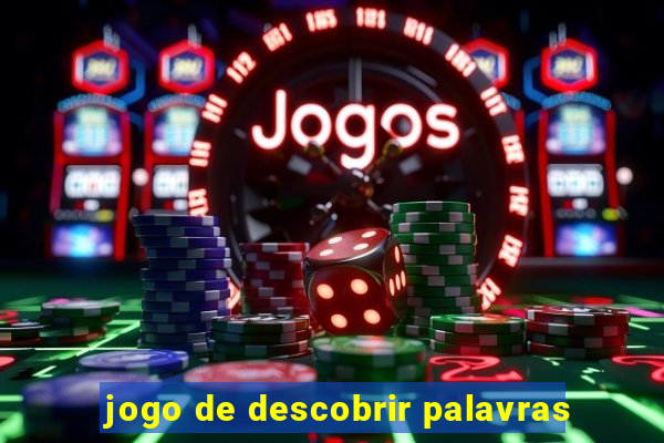 jogo de descobrir palavras