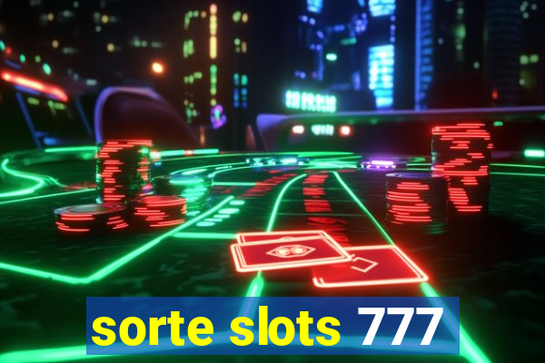 sorte slots 777