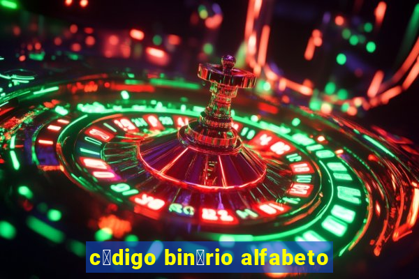 c贸digo bin谩rio alfabeto