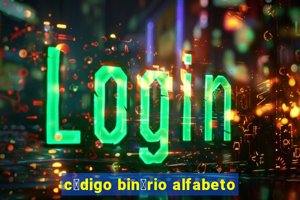 c贸digo bin谩rio alfabeto