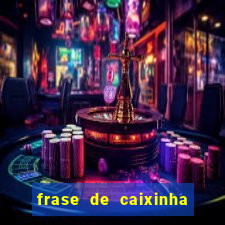 frase de caixinha de natal