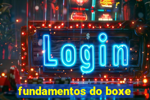 fundamentos do boxe