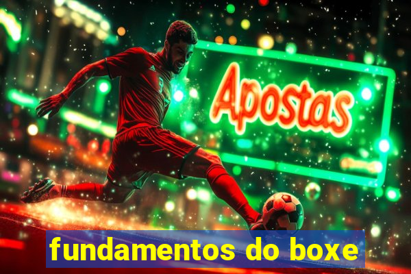 fundamentos do boxe