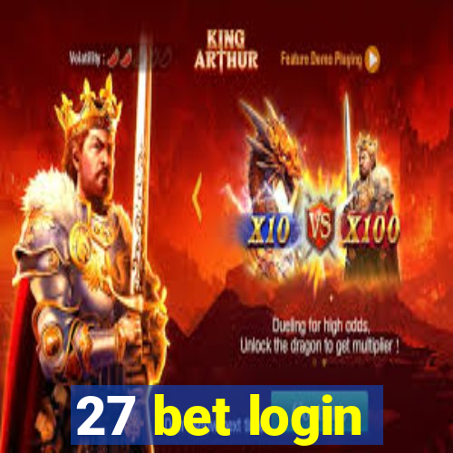 27 bet login