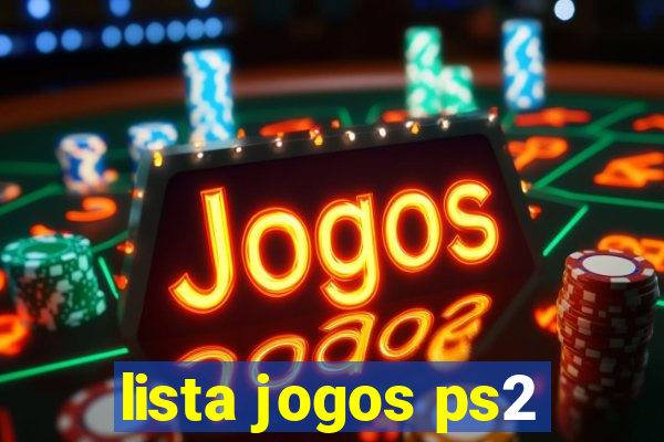 lista jogos ps2