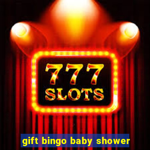 gift bingo baby shower