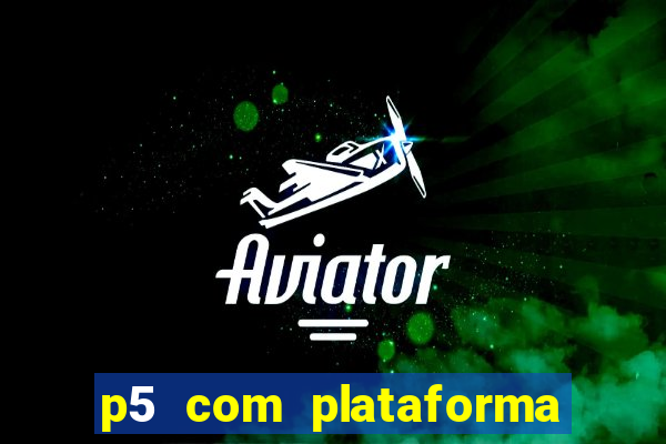 p5 com plataforma de jogos