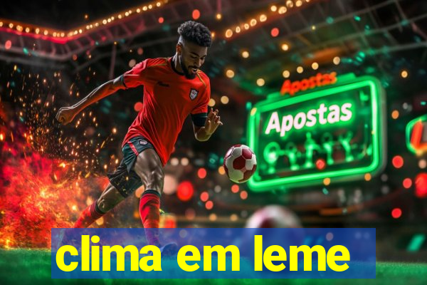 clima em leme